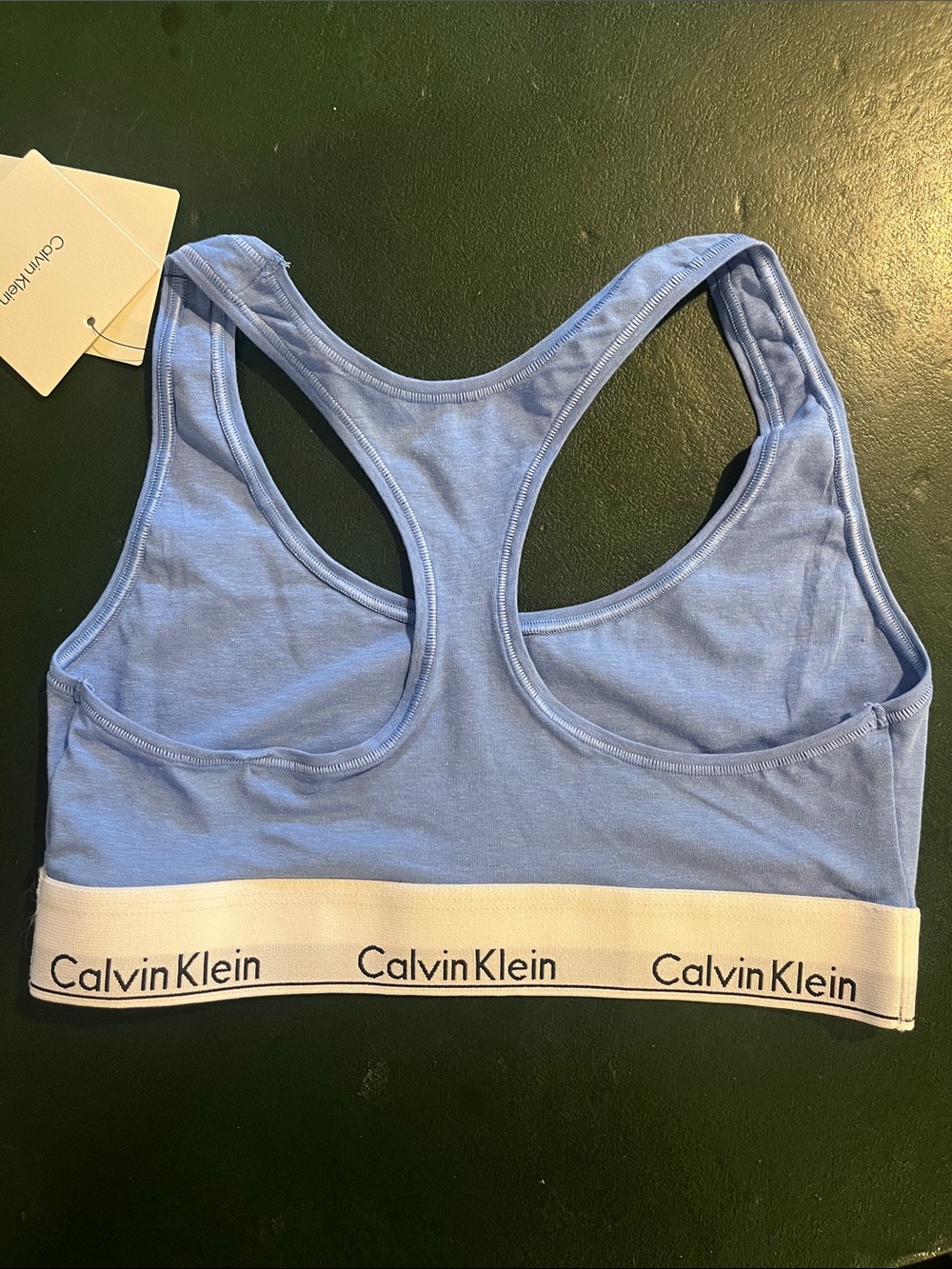 Calvin Klein Racerback Bralette - Picture 3 of 7
